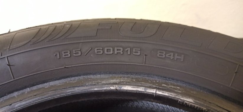 Fulda EcoControl HP 185/60 R15 84H 5,5-6mm (Bazarové)