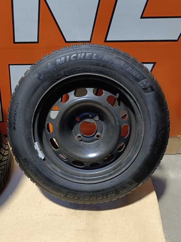 Kola Peugeot, Citroen 4x108+ zimní pneu 195/65R15