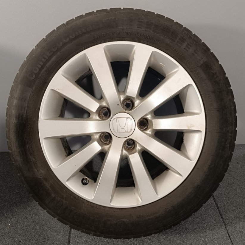 ALU kola Honda Civic, letní pneu 205/55 R16