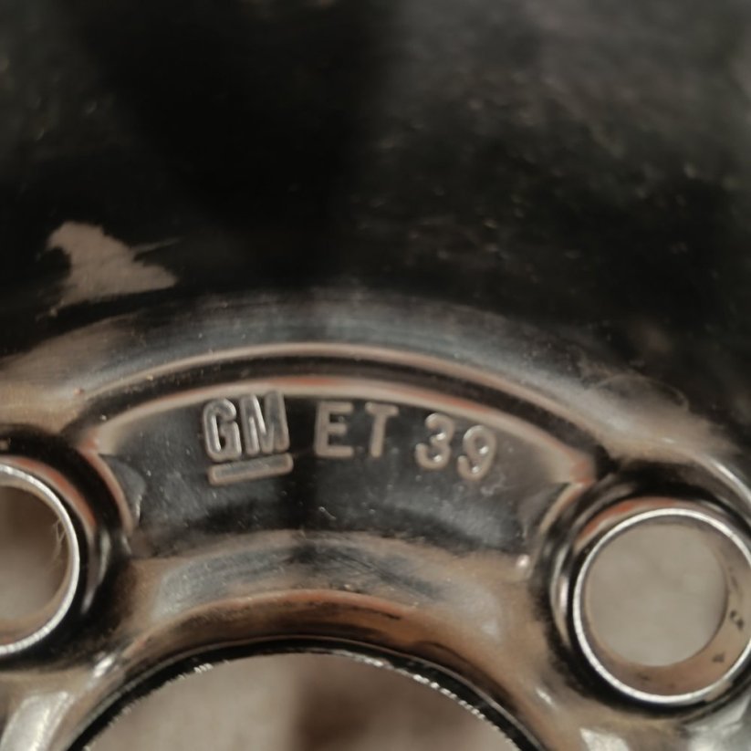 Ocelový disk Opel Corsa, 5,5Jx14'' , 4x100 , ET39 1kus (Použité)