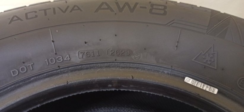 Nankang Winter Activa 215/70 R15C 109/107T 6,5 mm (Bazarové)