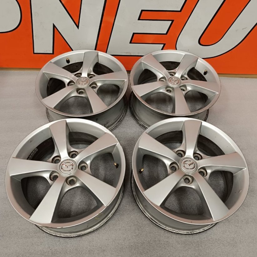 Originální alu kola Mazda 6,5Jx16 , ET52,5