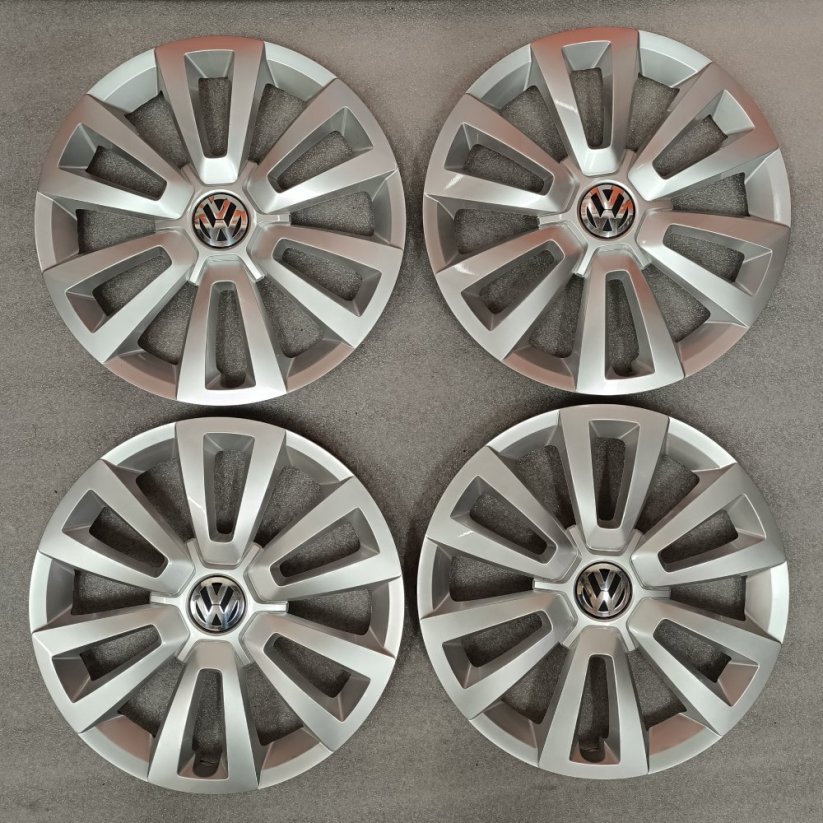 Poklice Volkswagen Passat, Golf, Touran 16" TOP STAV - NOVÉ (použité)-KOPIE