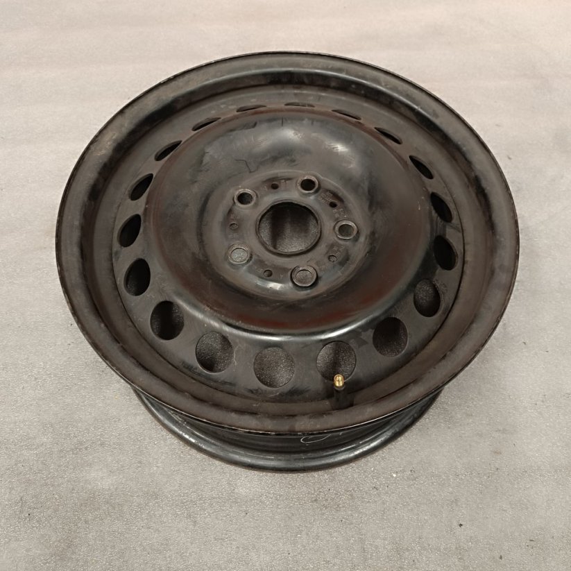 Ocelový disk VW T-Roc, Škoda Karoq 6Jx15'', 5x112, ET43 1kus (Použité)