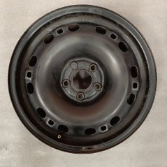 Ocelový disk Škoda Fabia 6Jx15'' , 5x100 , ET38 1kus (Použité)