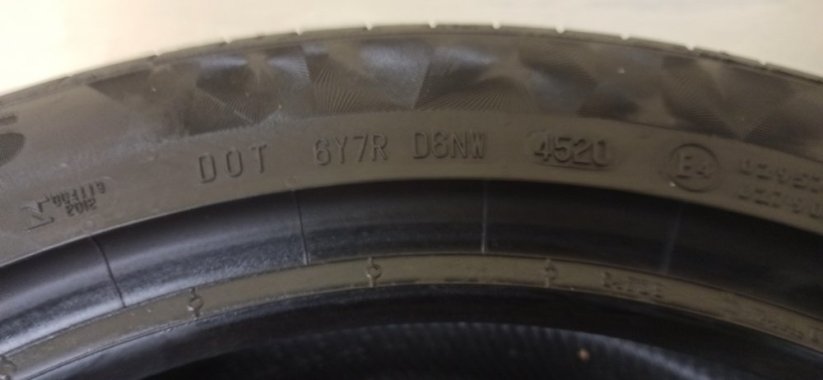 Continental 225/45 R17 91V 4mm (Bazarové)