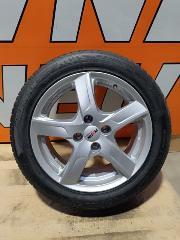Alu kola Platin 4x108 ET20 + zimní pneu 195/55 R16