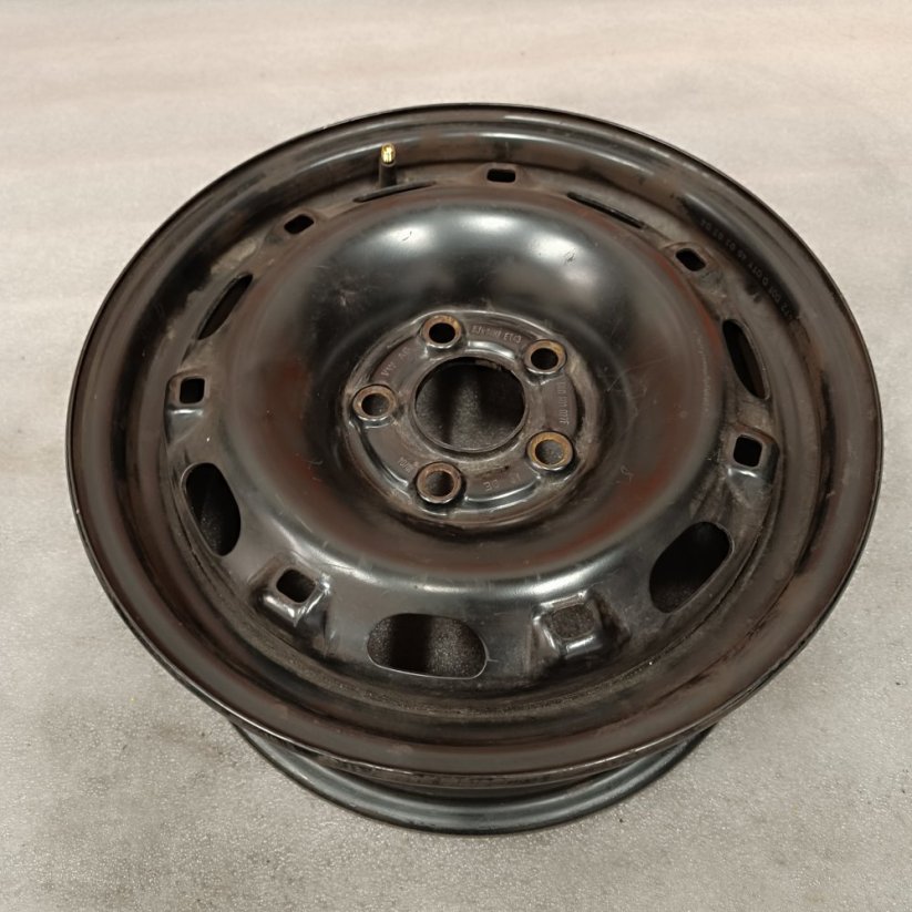 Ocelový disk Škoda Fabia 6Jx14'', 5x100, ET43 1kus (Použité)