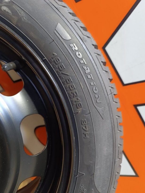 Kompletní kola Peugeot/Opel zimní pneu 195/55 R16