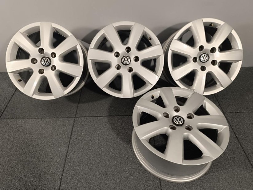 Originální alu kola VW Touareg R17, 5x130, ET50
