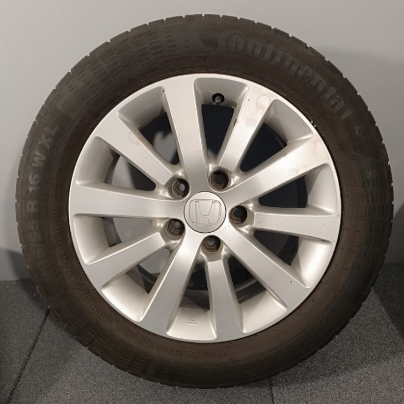 ALU kola Honda Civic, letní pneu 205/55 R16