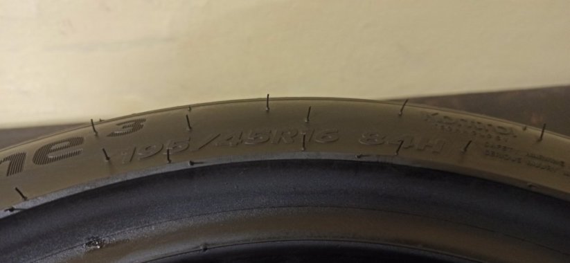 Hankook VentusPrime 3 195/45 R16 84H 6,5 mm (Bazarové)