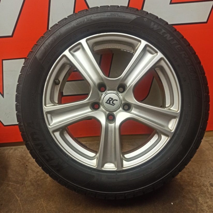 ALU kola Brock 5x114,3 + zimní pneu 225/55 R17