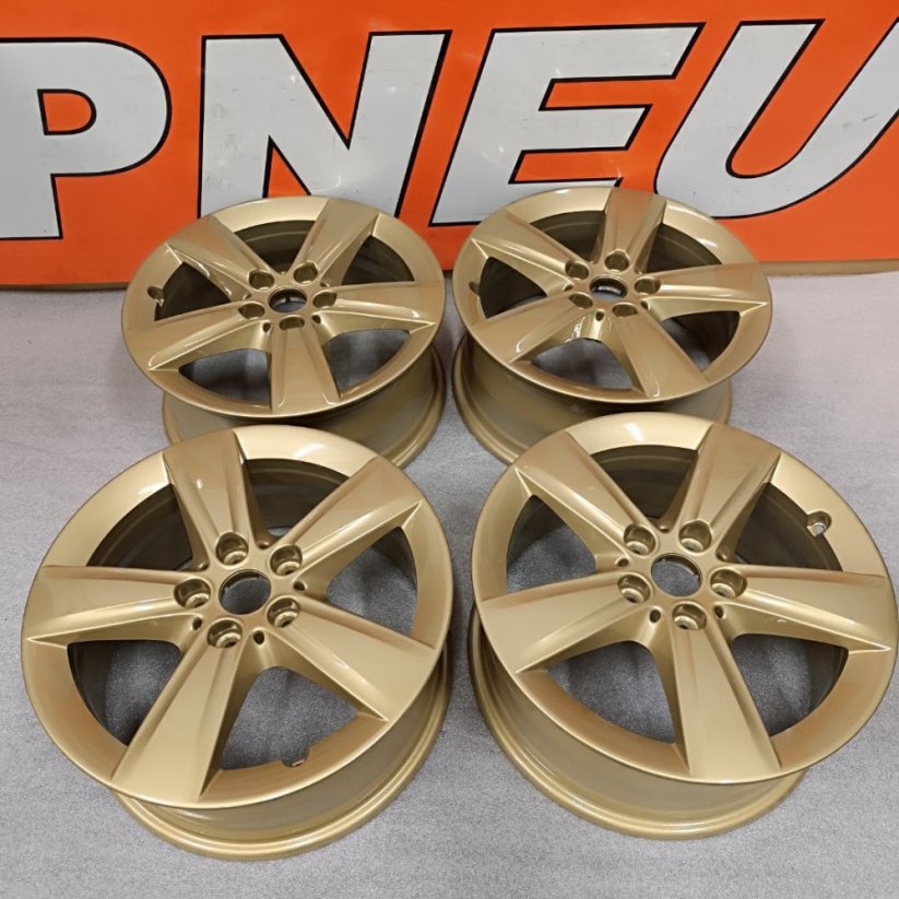 Alu kola BMW 7,5Jx17'' , 5x112 , ET54 TOP zlatá...