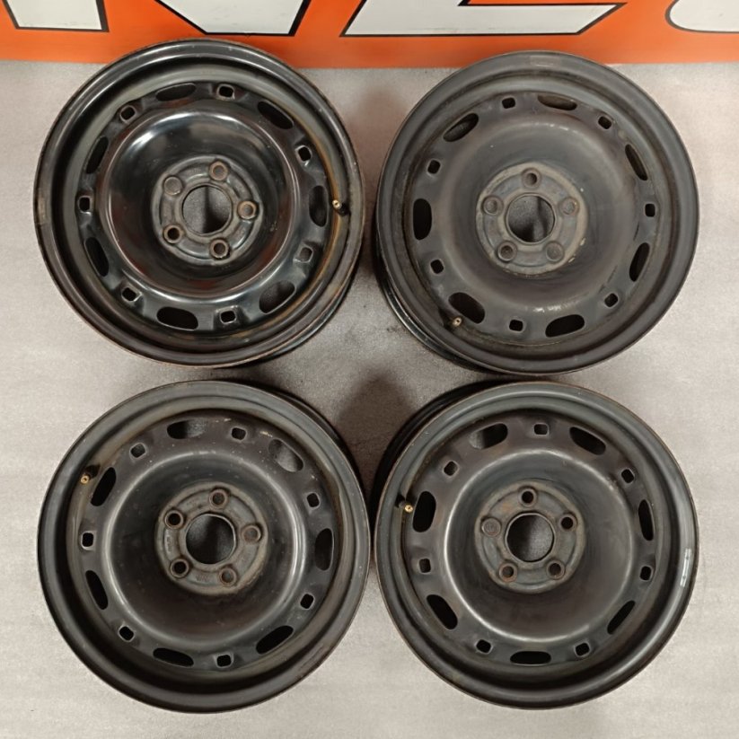 Ocelové disky VW, Škoda 6Jx14'', 5x100 , ET43