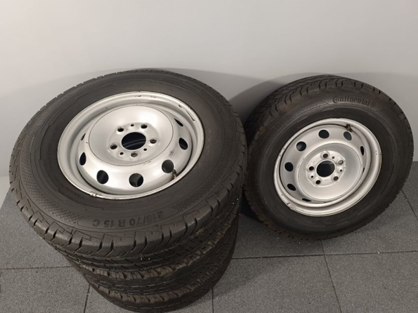 Letní kola Fiat Ducato, Boxer, Jumper 215/70 R15C