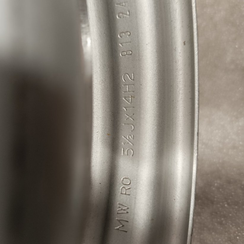 Ocelový disk Renault / Dacia, 5,5Jx14'', 4x100 , ET43 1kus (Bazarové)