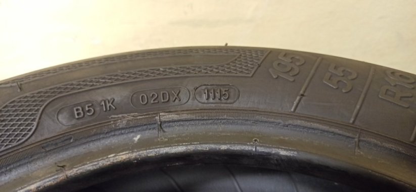 Kleber Krisalp HP2 195/55 R16 87H 4,5 - 5 mm (Použité)