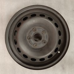 Ocelový disk VW, Škoda 6Jx15'', 5x112, ET47 1kus (Bazarové)