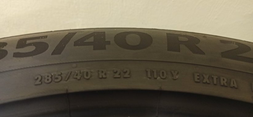 Continental Sport Contact 6 285/40 R22 110Y 4,5 mm (Bazarové)