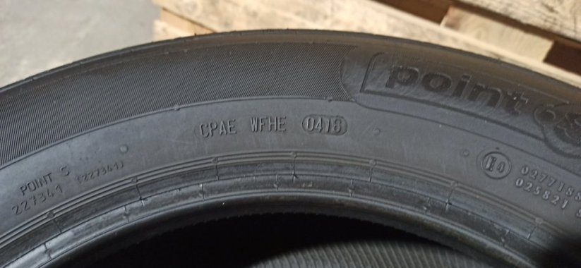 Point S 195/65 R15 91H 2x7mm 2x6mm (Bazarové)