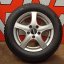 ALU kola Ronal 5x112, zimní pneu 7mm, 195/65 R15