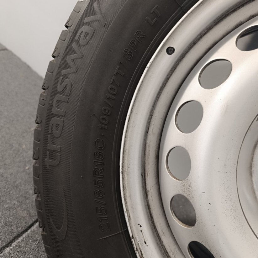 Kompletní kola VW Transporter/Multivan 215/65R16C