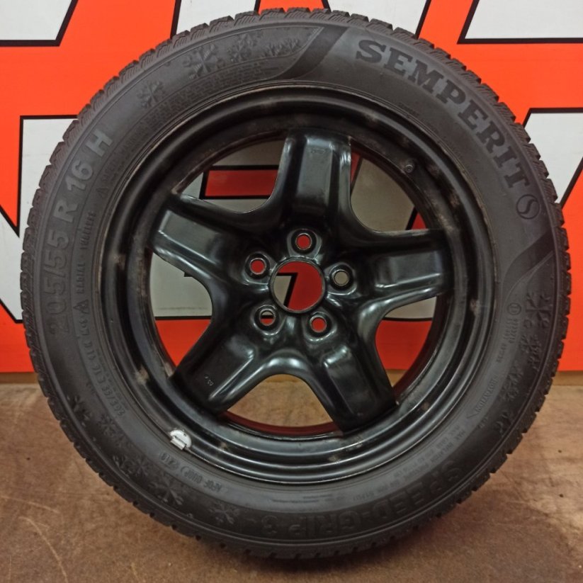 Kola pro Opel Astra K 5x105, zimní pneu 205/55 R16