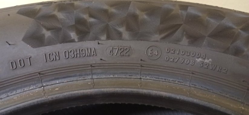 Continental Premium Contact 6 205/60 R16 96H 6,5mm (Použité)