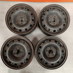 Ocelové disky Škoda Fabia 6Jx15'', 5x100, ET43