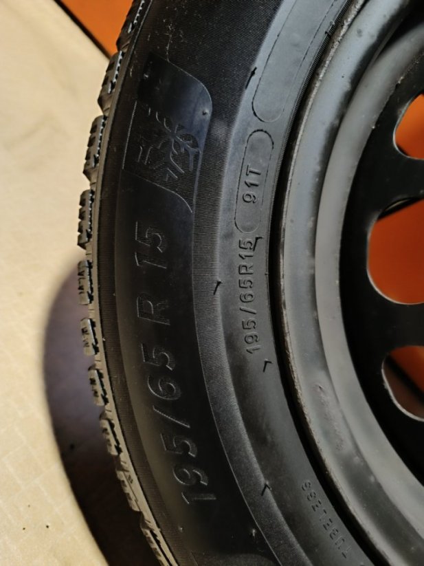 Kola Peugeot, Citroen 4x108+ zimní pneu 195/65R15