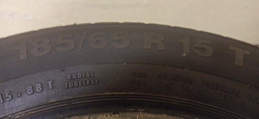 Continental Conti Eco 185/65 R15 88T 6,5 mm (Použité)