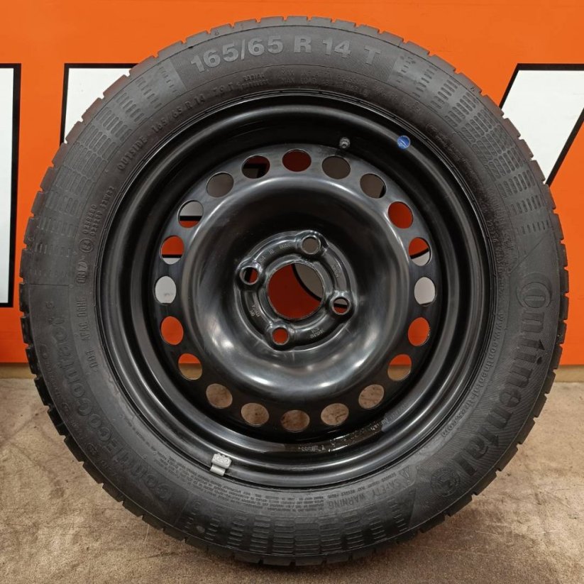 Disky Opel Karl + letní pneumatiky 165/65 R14 79T