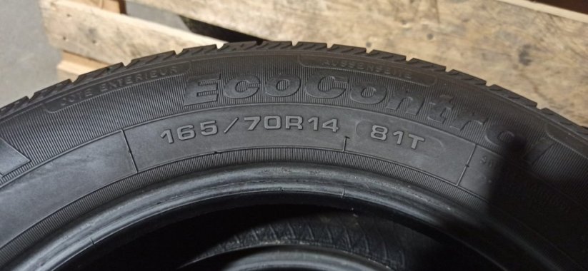 Fulda 165/70 R14 81T 5-5,5mm (Použité)