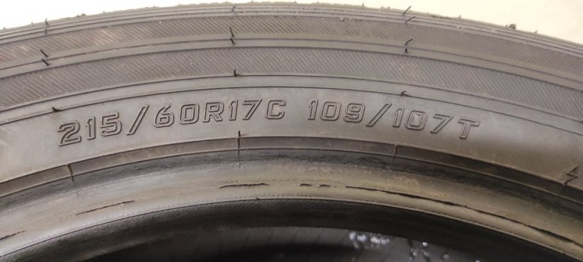 Falken 215/60 R17C 109/107T 8mm (Bazarové)