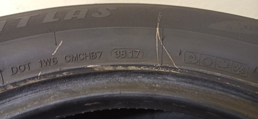 Atlas Green Van 4S 185/75 R16C 104/102R 6 mm (Použité)