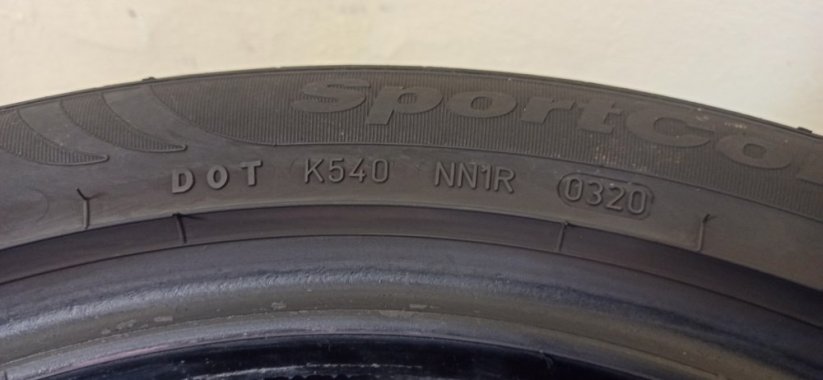 Fulda SportControl 2 225/50 R17 98Y 3,5-4,5mm (Použité)