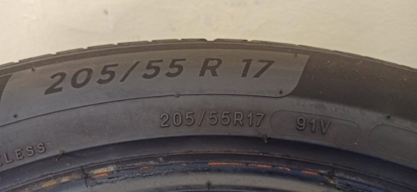 Michelin Primacy 4 205/55 R17 91V 4,5 - 6,5 mm (Bazarové)
