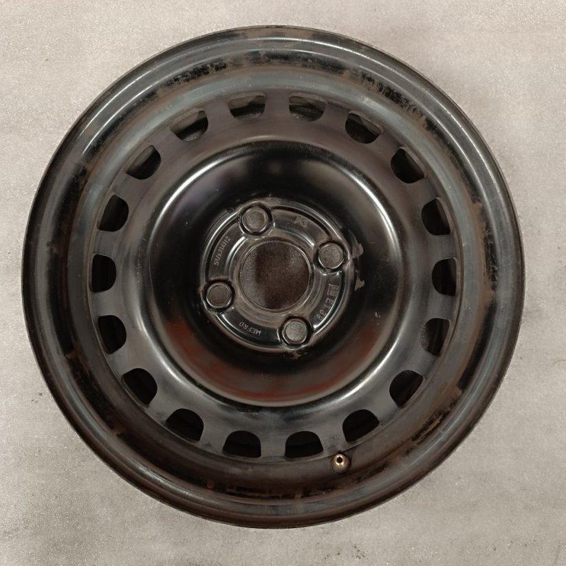 Ocelový disk Opel Corsa, 5,5Jx14'' , 4x100 , ET39 1kus (Použité)