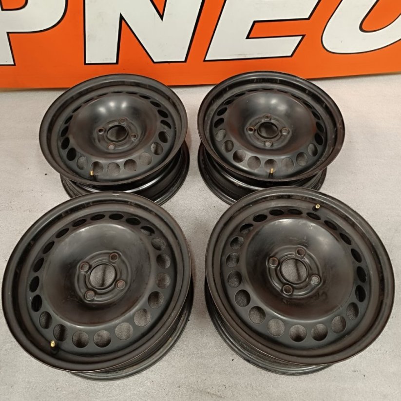 Ocelové disky Opel Corsa 6Jx15'', R15, 4x100, ET39