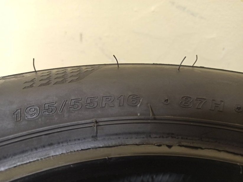 BRIDGESTONE 195/55 R16 87H 6,5mm DEMO