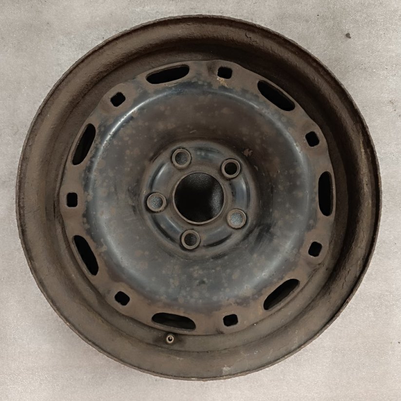 Ocelový disk Škoda Fabia 6Jx14'', 5x100, ET43 1kus (Bazarové)