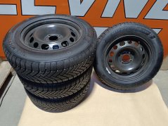 Kola Peugeot, Citroen 4x108+ zimní pneu 195/65R15