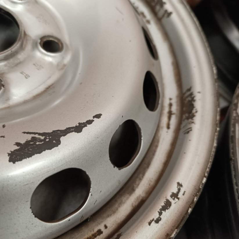 Ocelové disky Škoda Octavia R15 , 5x112 , ET47