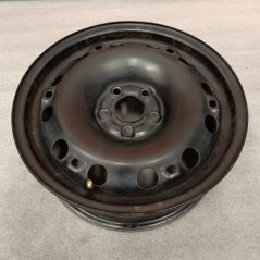 Ocelový disk Škoda Fabia 6Jx15'' , 5x100 , ET38 1kus (Použité)