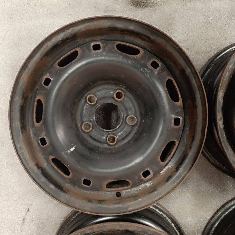 Ocelové disky VW, Škoda, 6Jx14'' , 5x100 , ET43