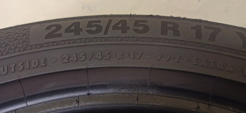 Barum 245/45 R17 99Y 7,5mm (Bazarové)