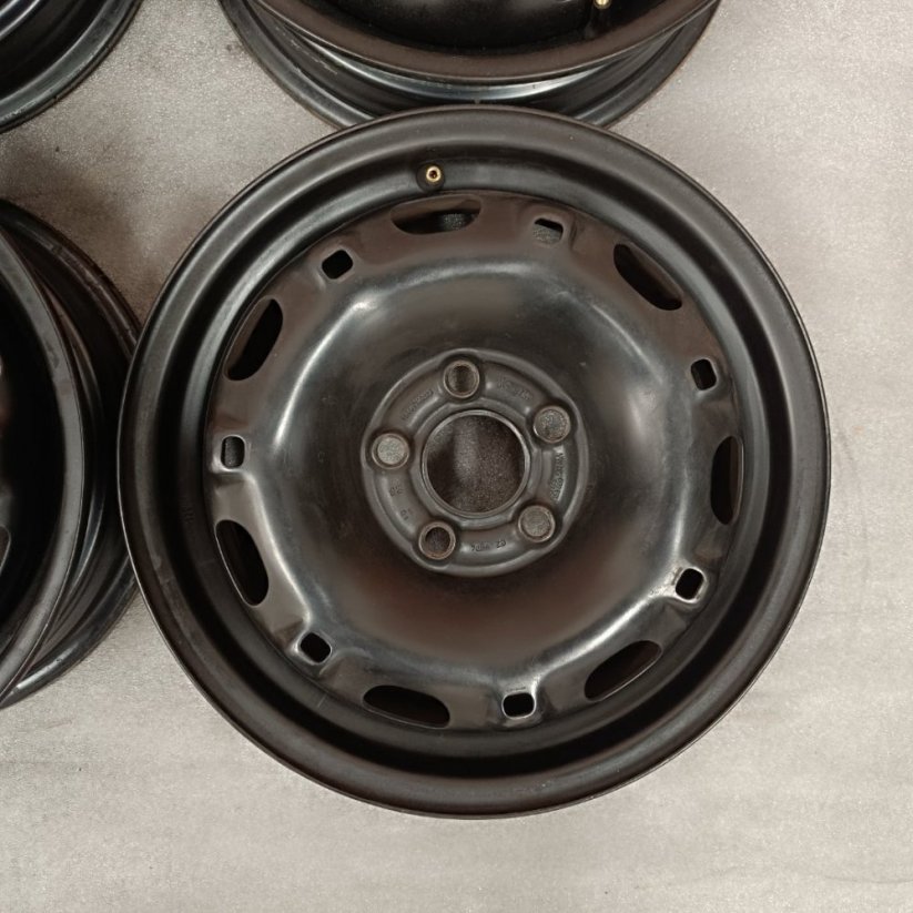 Ocelové disky Škoda, VW, Seat R14 , 5x100 , ET35