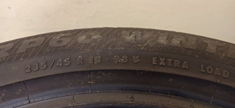 Platin RP60 Winter 235/45 R18 98V 4,5 - 5,5 mm (Bazarové)