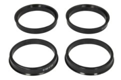 Vymezovací kroužky kol 63,3 → 56,6 mm (4 kusy)